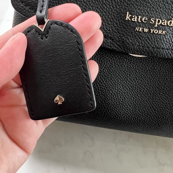 Black Kate spade satchel with top handle - Picture 11 of 13